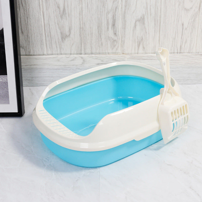 Transform Your Pet's Experience with Our Semi-Enclosed Litter Box